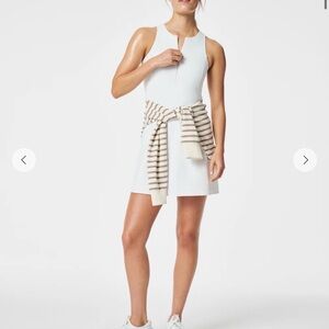 NEW White Sleeveless Active Dress SPANX